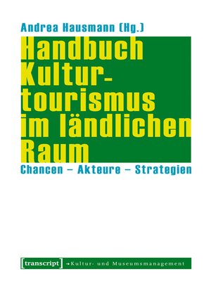 cover image of Handbuch Kulturtourismus im ländlichen Raum